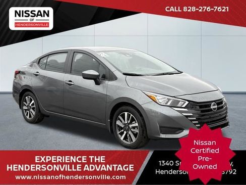 Certified 2024 Nissan Versa SV w/ Trunk Package image 1