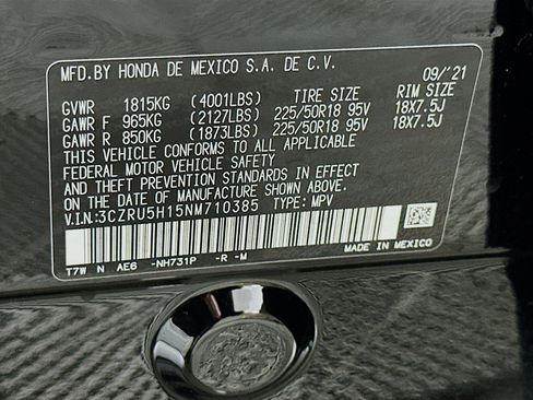 Used 2022 Honda HR-V Sport image 12