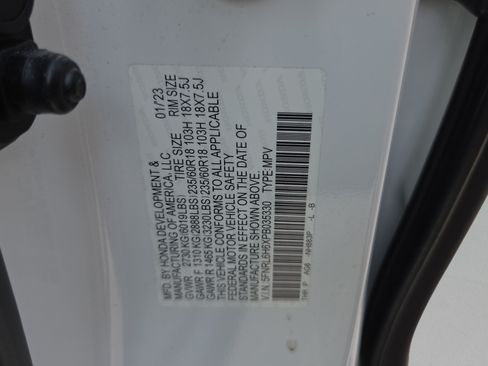 Certified 2023 Honda Odyssey EX-L image 19