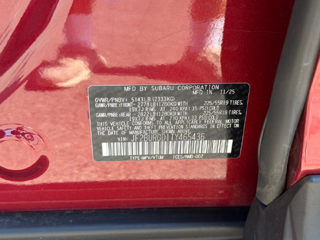 Certified 2026 Subaru Outback Limited XT AWD/4WD image 30