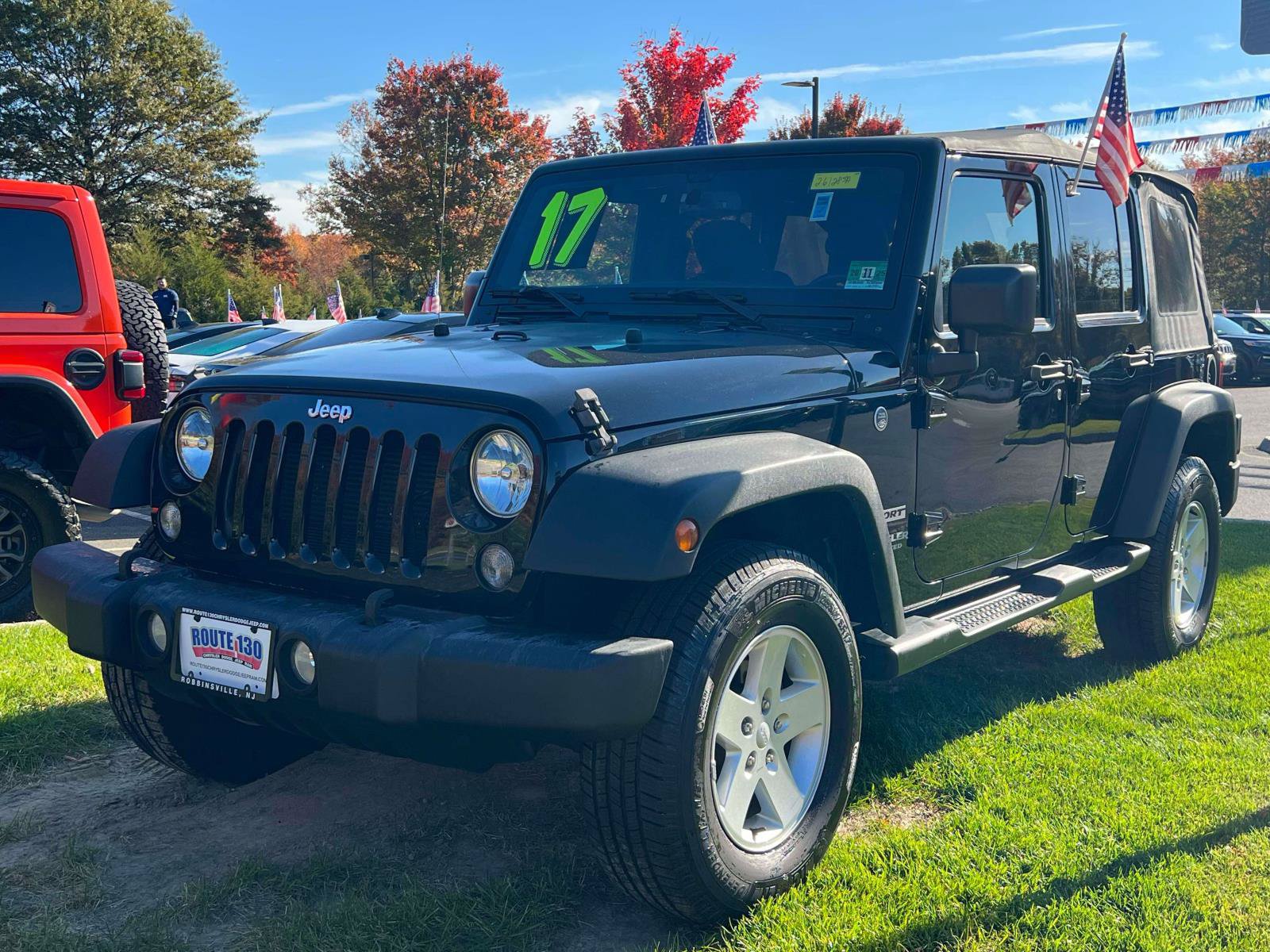 Used 2017 Jeep Wrangler Unlimited Sport w/ Quick Order Package 24S AWD/4WD image 2