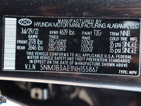 Used 2022 Hyundai Tucson SEL FWD image 29