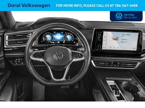 Used 2024 Volkswagen Atlas Cross Sport SE w/ Panoramic Sunroof Package FWD image 4