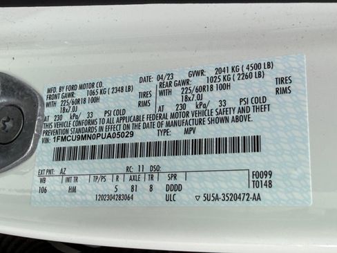 Used 2023 Ford Escape ST-Line w/ Tech Pack #1 AWD/4WD image 38