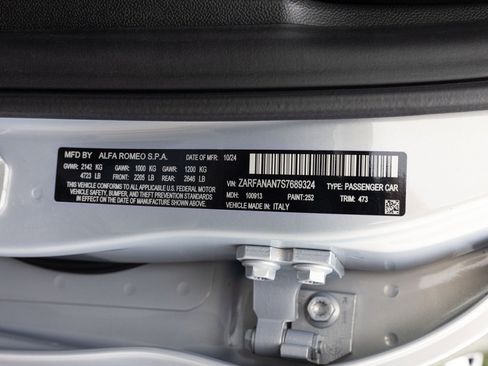 New 2025 Alfa Romeo Giulia image 56