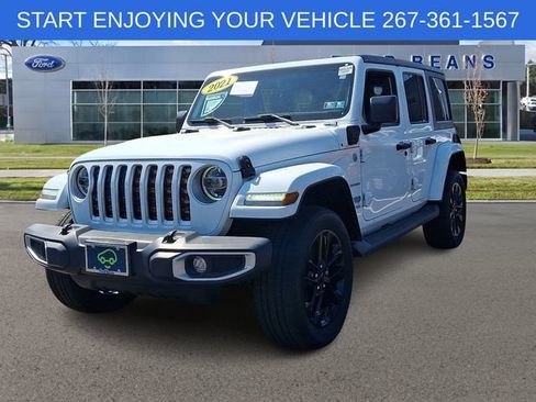 Used 2021 Jeep Wrangler Unlimited Sahara w/ Cold Weather Group AWD/4WD image 4