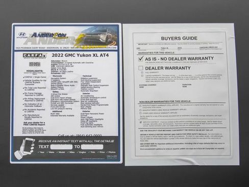 Used 2022 GMC Yukon XL AT4 w/ Max Trailering Package image 28