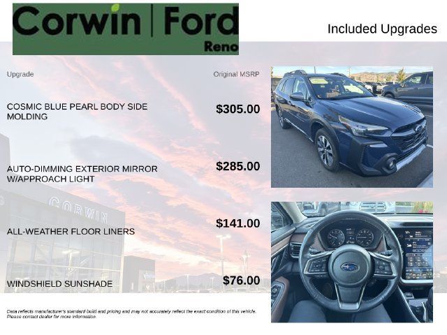 Used 2023 Subaru Outback Touring XT AWD/4WD image 3