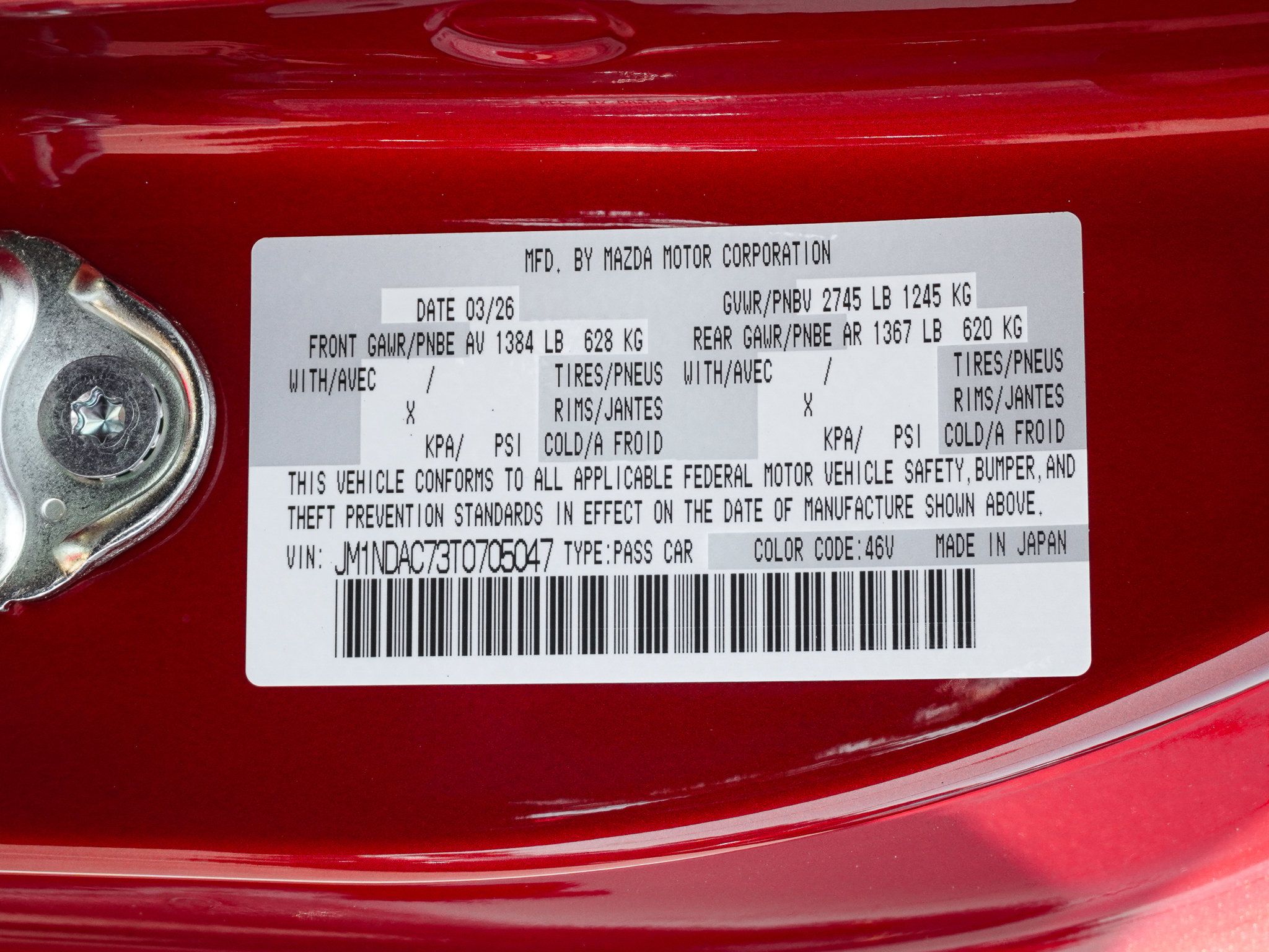 Certified 2026 MAZDA MX-5 Miata Club w/ Interior Package RWD image 36