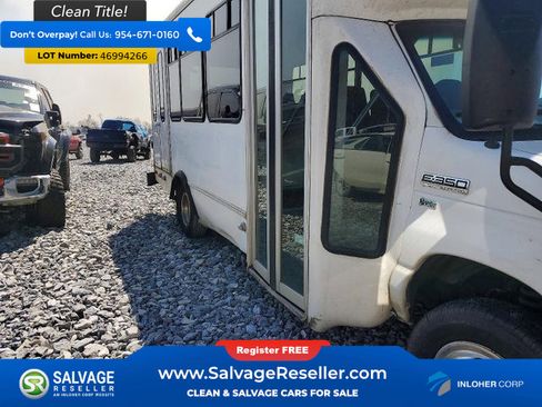 Used 2011 Ford E-350 and Econoline 350 Super Duty w/ Shuttle Bus Prep Pkg image 12