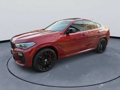 Used 2021 BMW X6 M50i w/ Executive Package AWD/4WD image 2