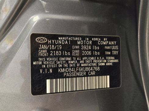 Used 2019 Hyundai Elantra SEL w/ Cargo Package FWD image 33