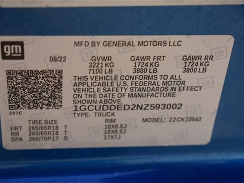 Certified 2022 Chevrolet Silverado 1500 LT w/ Z71 Off-Road Package image 33