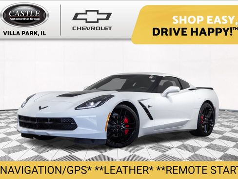 Used 2019 Chevrolet Corvette Stingray Coupe w/ Battery Protection Package RWD image 1