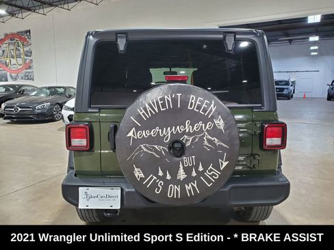 Used 2021 Jeep Wrangler Unlimited Sport AWD/4WD image 10