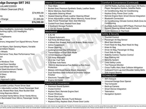 Used 2024 Dodge Durango SRT image 16