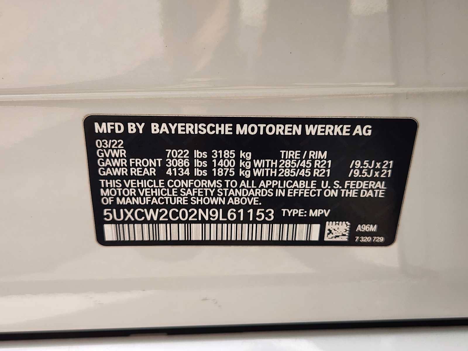 Used 2022 BMW X7 xDrive40i w/ Executive Package AWD/4WD image 34