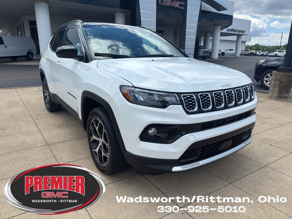Used 2024 Jeep Compass Limited w/ Sun and Sound Group AWD/4WD image 1