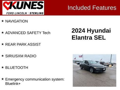 Used 2024 Hyundai Elantra SEL image 2