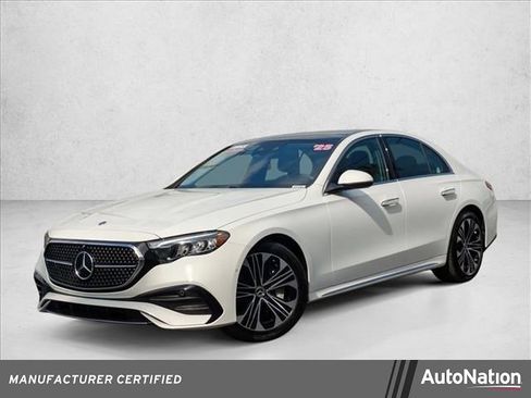Certified 2025 Mercedes-Benz E 450 4MATIC Sedan image 1