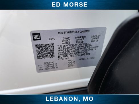 Used 2025 Chevrolet TrailBlazer LT w/ Driver Confidence Package image 32