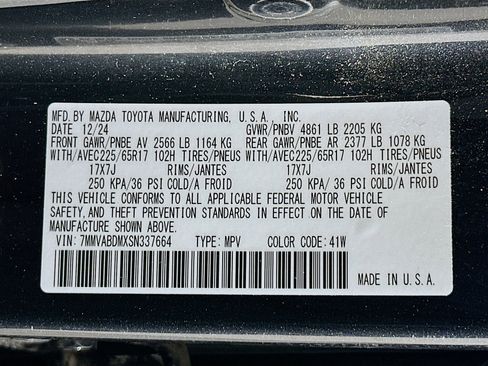 Used 2025 MAZDA CX-50 AWD 2.5 S w/ Premium Package image 12