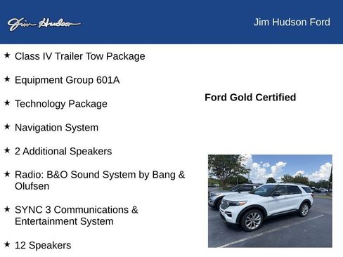Used 2022 Ford Explorer Platinum w/ Equipment Group 601A AWD/4WD image 12