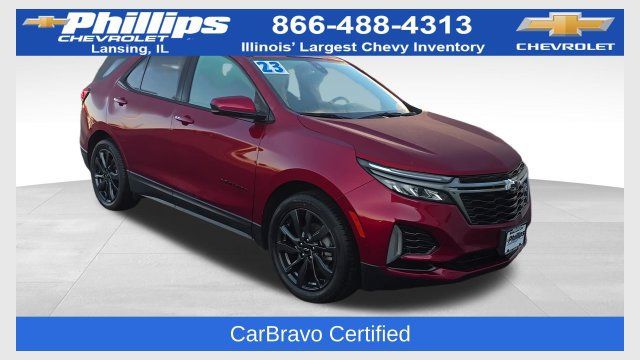 Certified 2023 Chevrolet Equinox RS w/ LPO, Floor Liner Package FWD 360° Tour