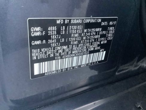 Used 2017 Subaru Outback 2.5i Limited image 21