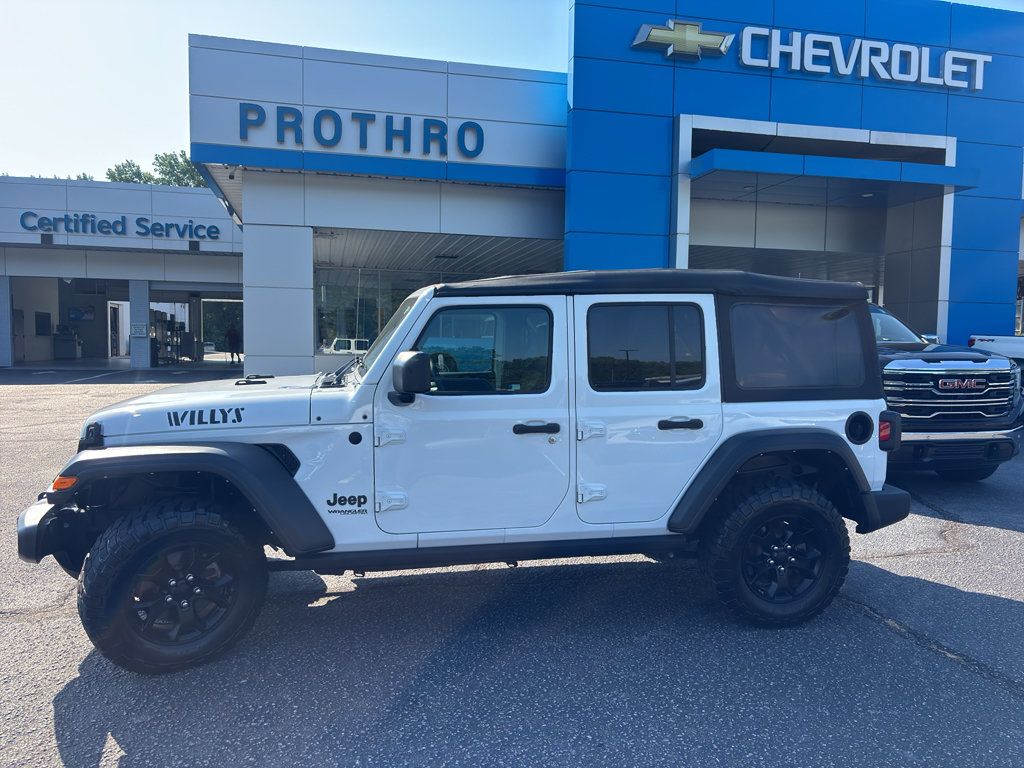 Used 2021 Jeep Wrangler Unlimited Sport AWD/4WD image 1