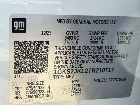 New 2026 GMC Yukon XL Denali w/ Sun & Power Step Package image 28