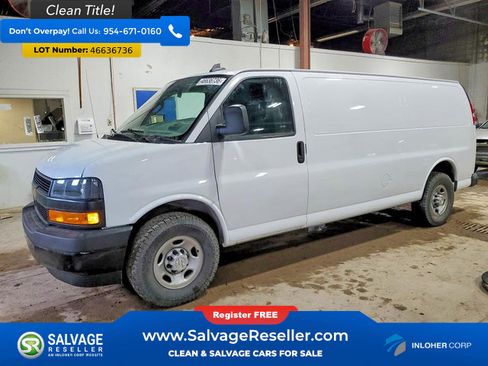 Used 2023 Chevrolet Express 3500 Extended w/ Driver Convenience Package RWD image 1