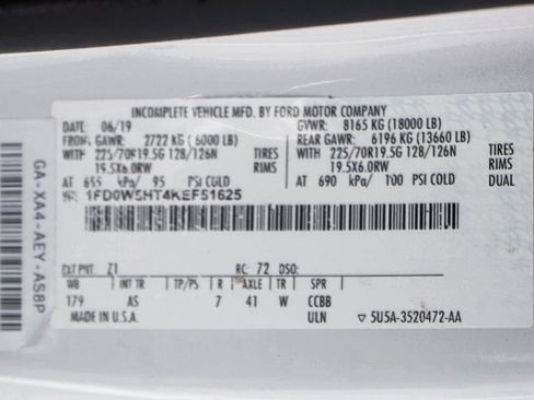 Used 2019 Ford F550 4x4 Crew Cab Super Duty image 46