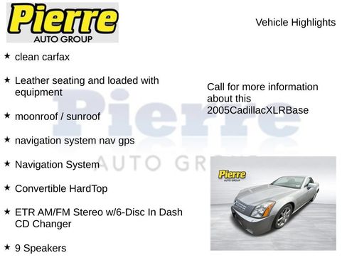 Used 2005 Cadillac XLR RWD image 2