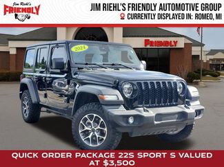 Used 2024 Jeep Wrangler Unlimited Sport AWD/4WD 360° Tour