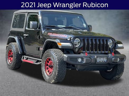 Used 2021 Jeep Wrangler Rubicon w/ LED Lighting Group image 1