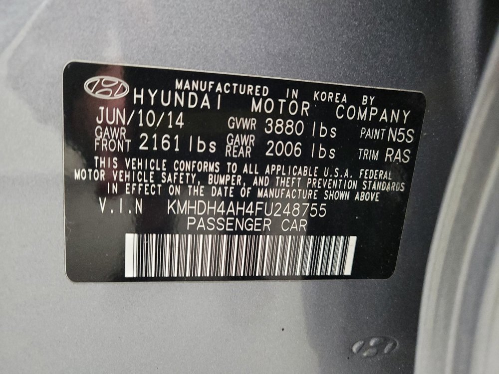 Used 2015 Hyundai Elantra Sport FWD image 33