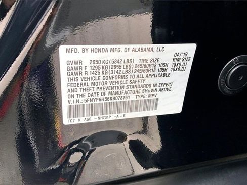 Used 2019 Honda Pilot EX-L image 30
