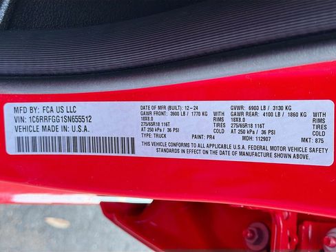 Used 2025 RAM 1500 Tradesman w/ Night Edition image 30