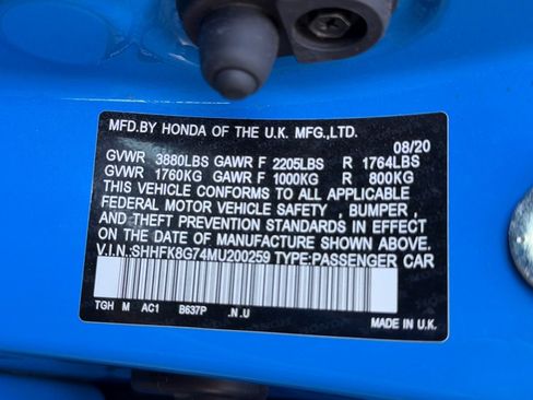 Used 2021 Honda Civic Type R image 37