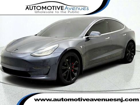 Used 2018 Tesla Model 3 Long Range AWD/4WD image 1