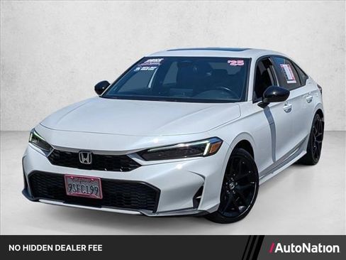 Certified 2025 Honda Civic FWD Hybrid Sedan image 1