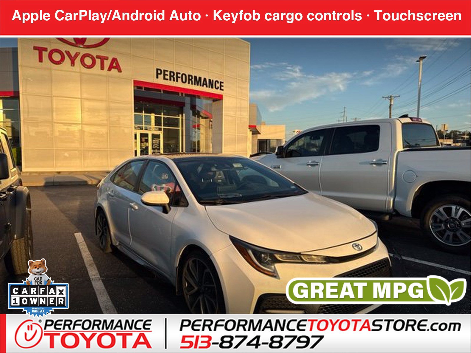 Used 2021 Toyota Corolla SE FWD image 1
