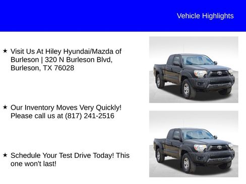 Used 2013 Toyota Tacoma PreRunner image 10