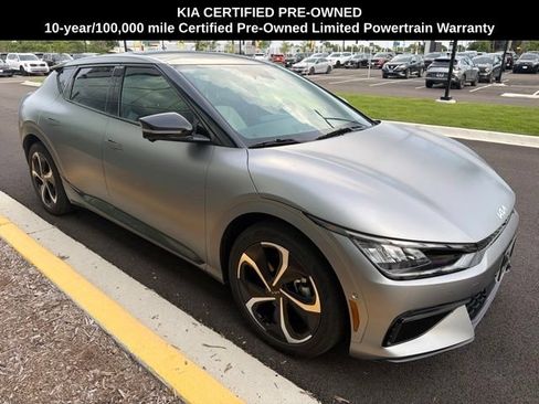 Certified 2023 Kia EV6 GT-Line w/ GT-Line White Seat Package AWD/4WD image 4