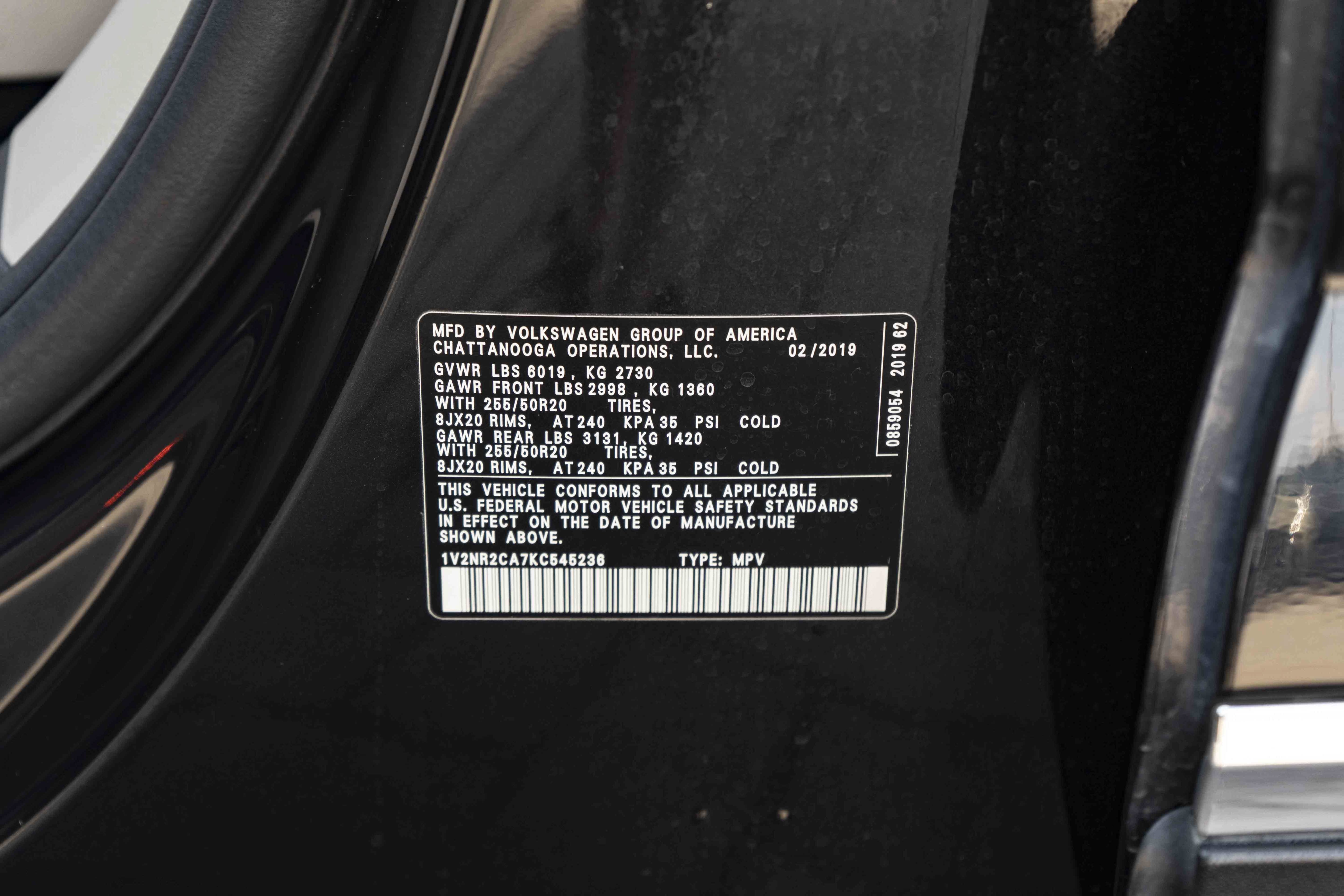 Used 2019 Volkswagen Atlas SEL Premium AWD/4WD image 47