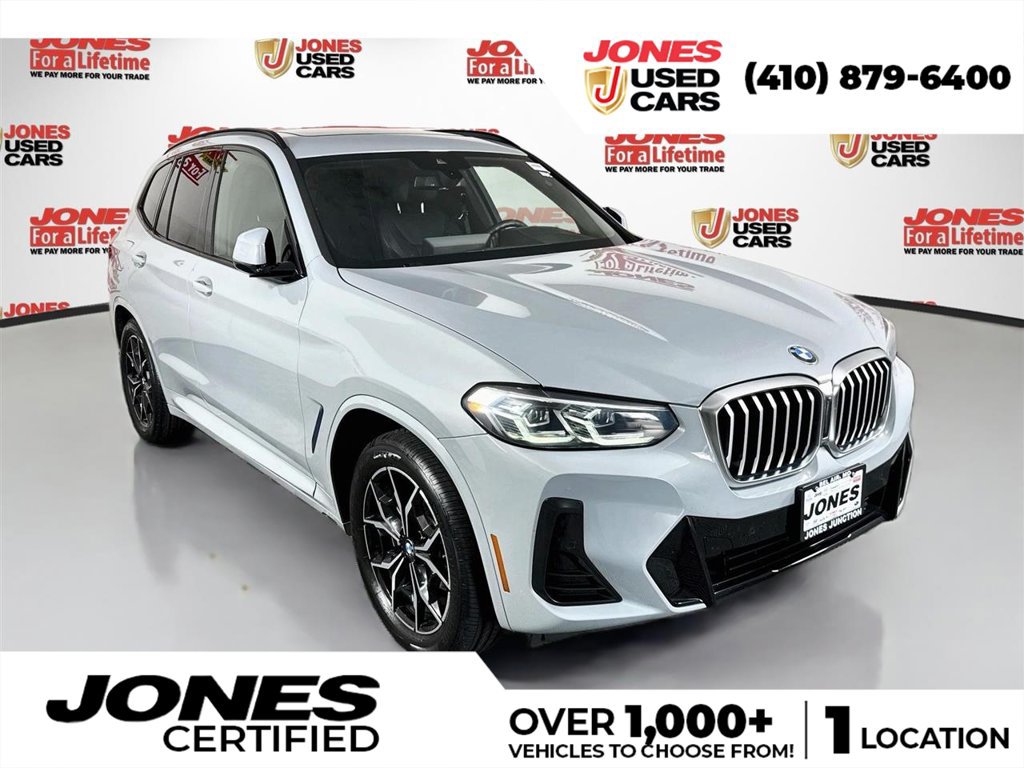 Used 2022 BMW X3 xDrive30i w/ M Sport Package AWD/4WD image 1