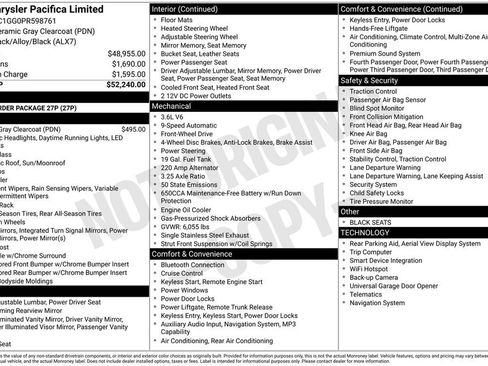 Used 2023 Chrysler Pacifica Limited image 2