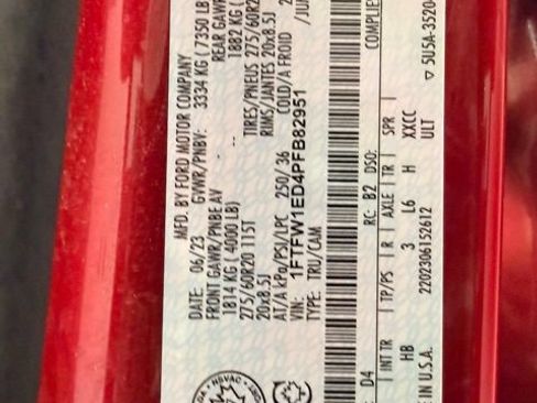 Used 2023 Ford F150 Lariat AWD/4WD image 57