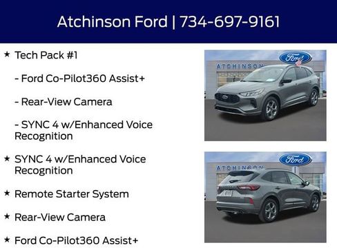 Certified 2024 Ford Escape ST-Line w/ Tech Pack #1 image 17